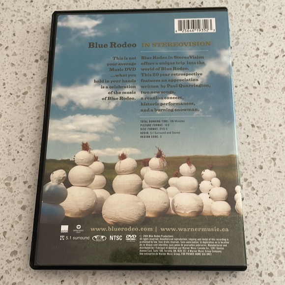 🎉Host Pick🎉 Blue Rodeo in Stereovision DVD - Picture 2 of 3
